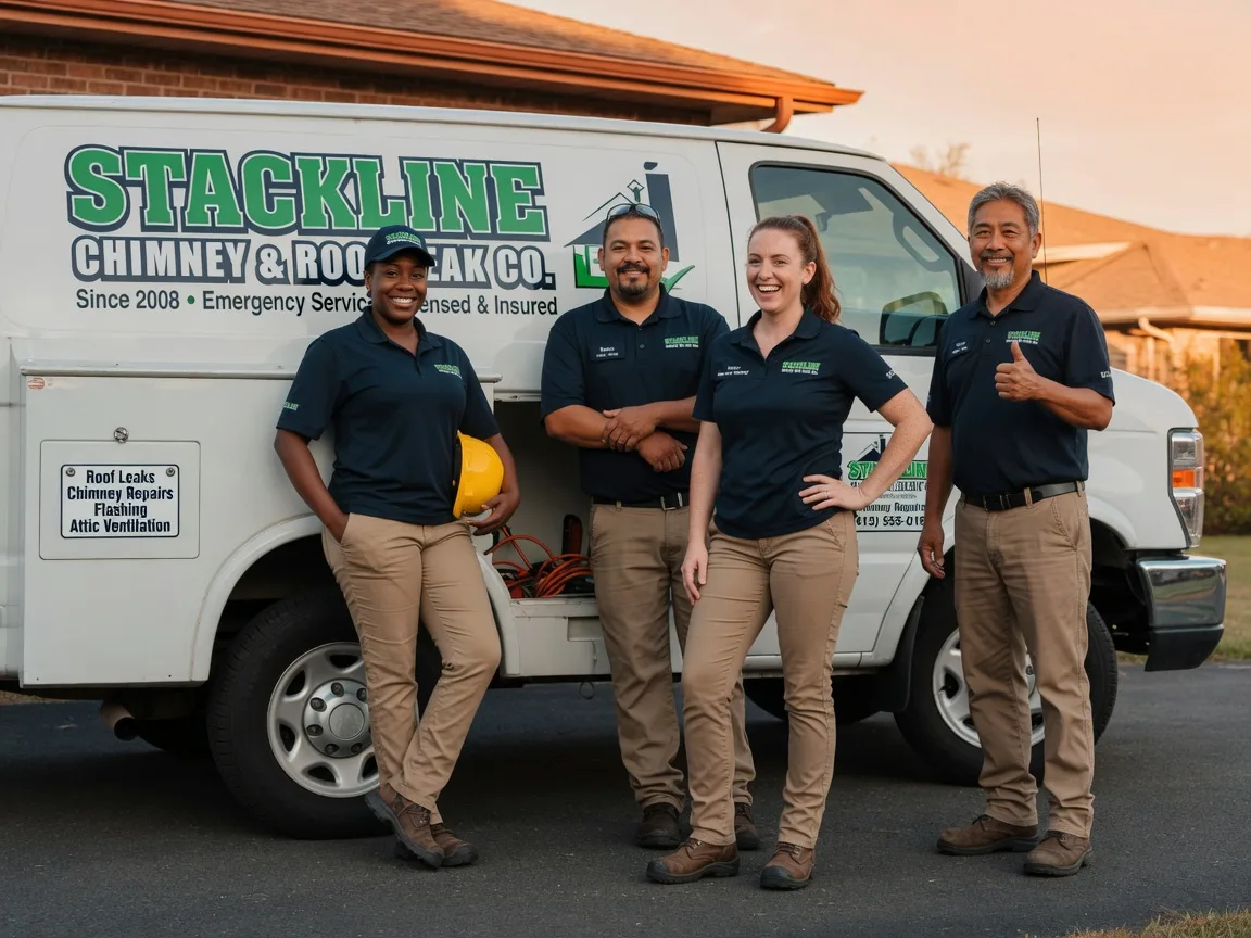 Chimney flashing repair company in Marquette, WI